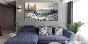 choosing canvas wall paintings for living room